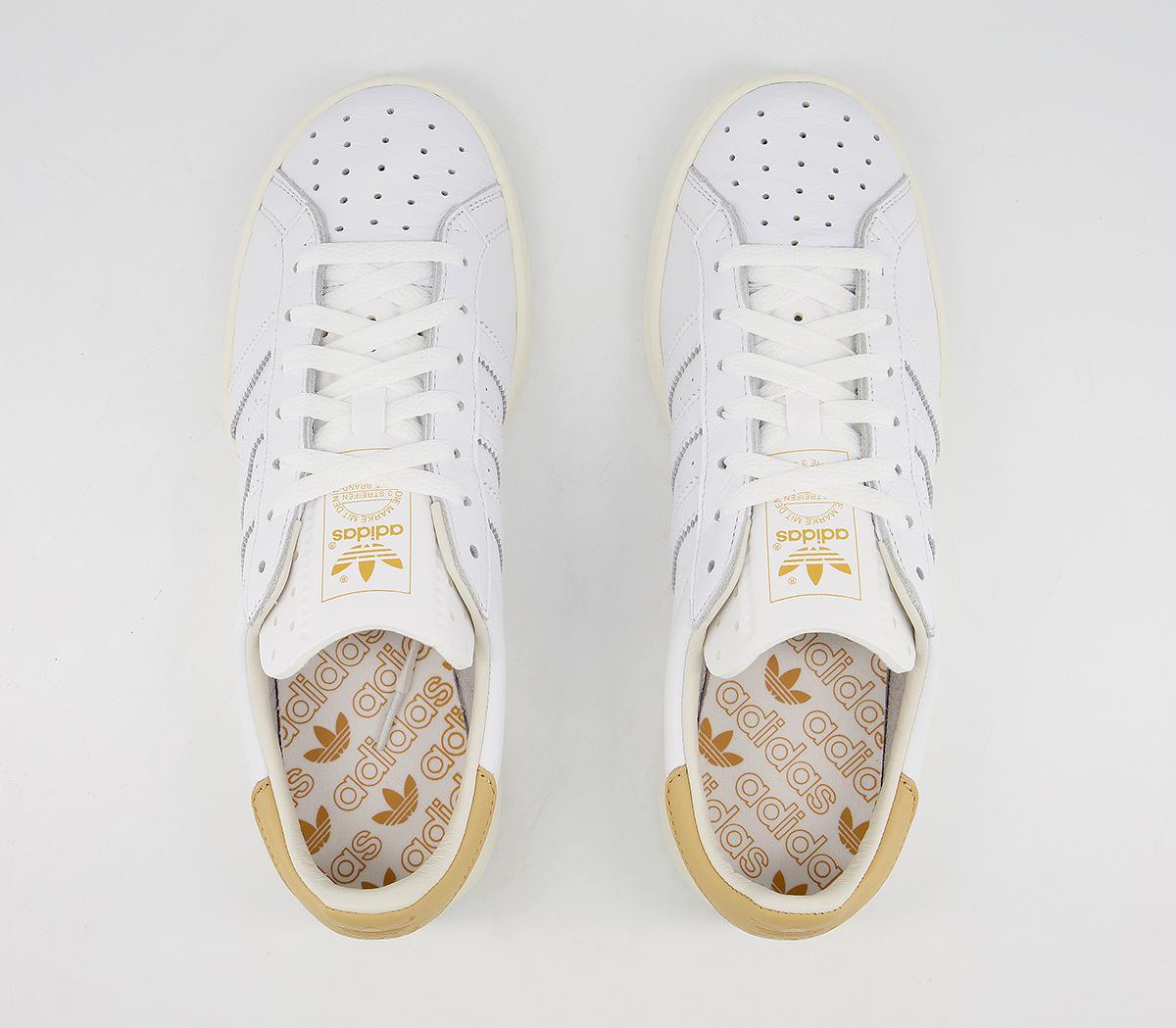 adidas Earlham Trainers adidas Earlham Trainers White Off White Gold