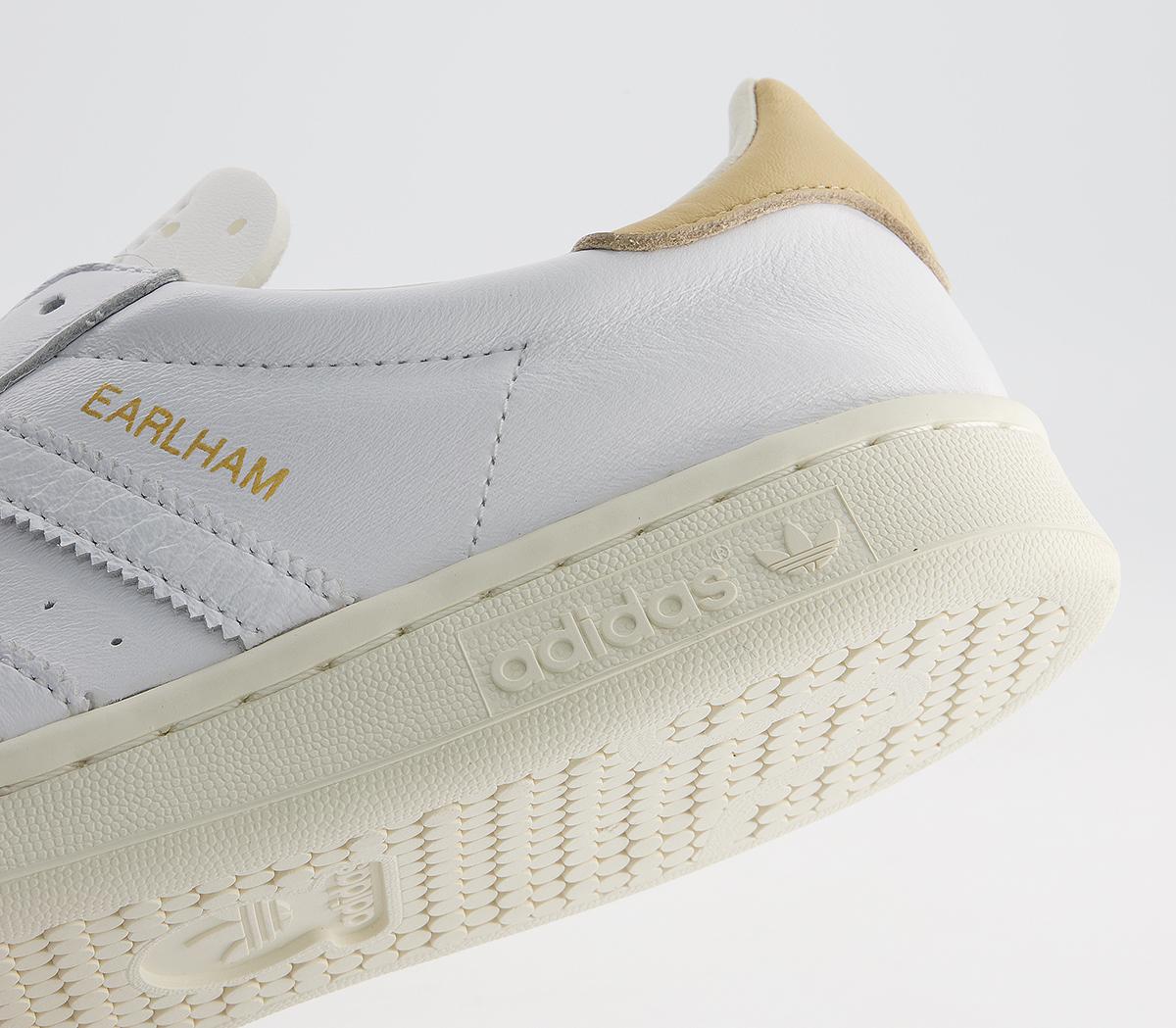 adidas Earlham Trainers adidas Earlham Trainers White Off White Gold