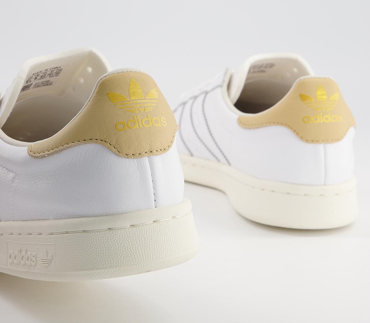 adidas Earlham Trainers adidas Earlham Trainers White Off White Gold