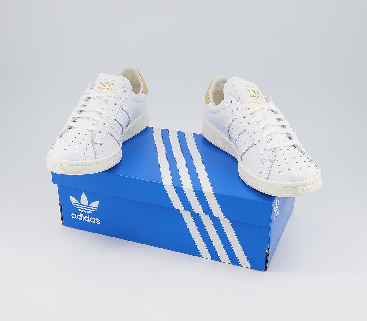 adidas Earlham Trainers adidas Earlham Trainers White Off White Gold
