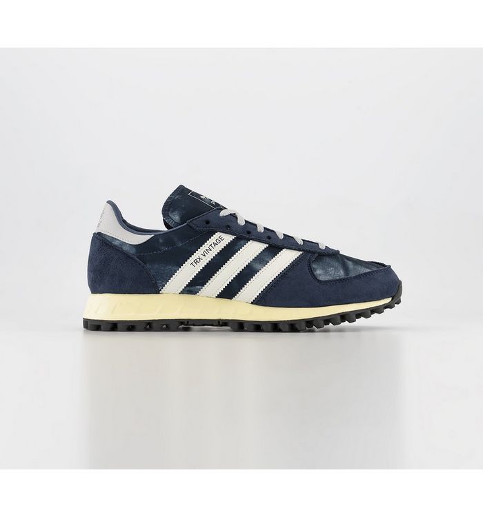 Adidas Trx Vintage Trainers Crew Navy Off White Altered Blue,Black,Blue