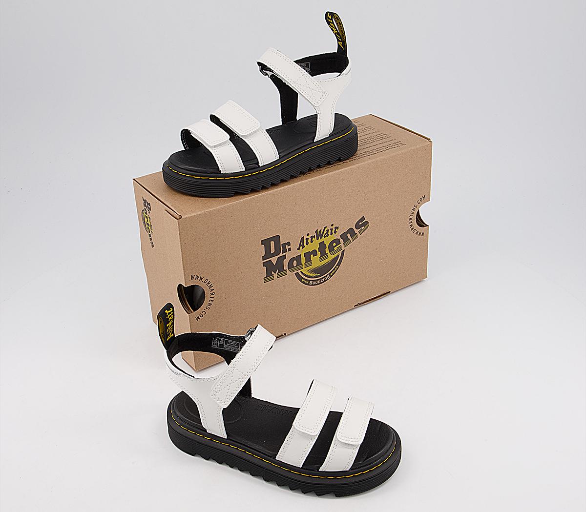 Dr. Martens Klaire Junior Sandals Dr. Martens Klaire Junior Sandals White