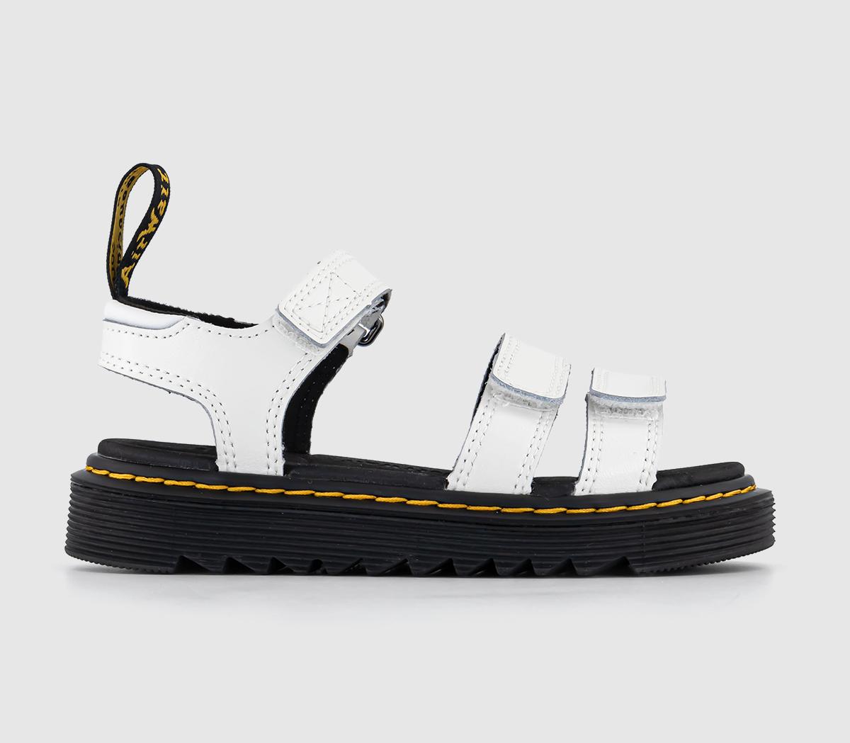 Dr. Martens Klaire Kids Sandals White Unisex