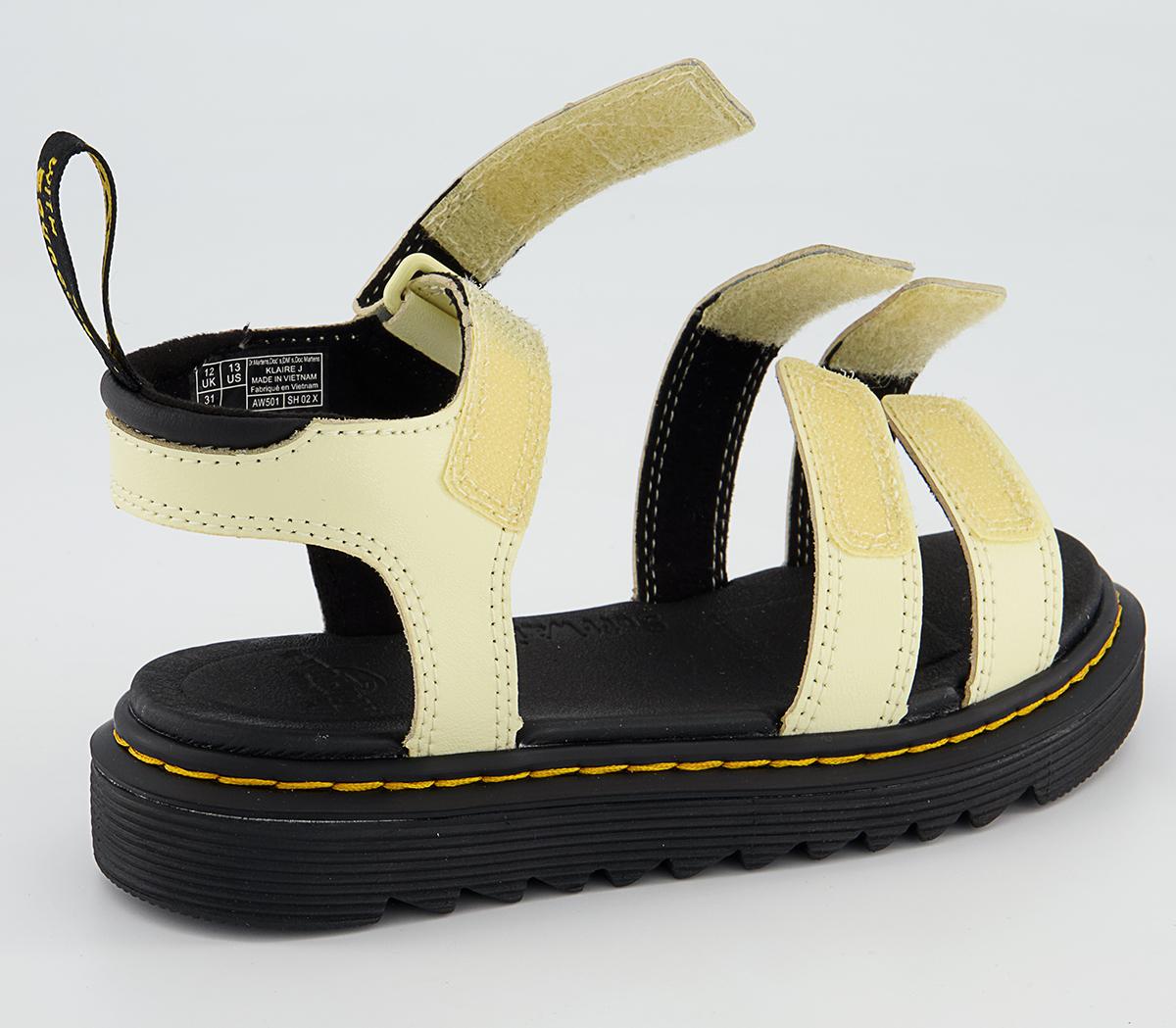 Dr. Martens Klaire Junior Sandals Dr. Martens Klaire Junior Sandals Toile Cream