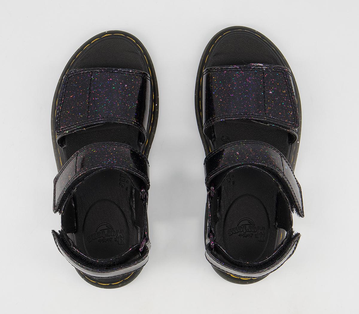 Dr. MartensRomi Junior SandalsPurple Cosmic Glitter