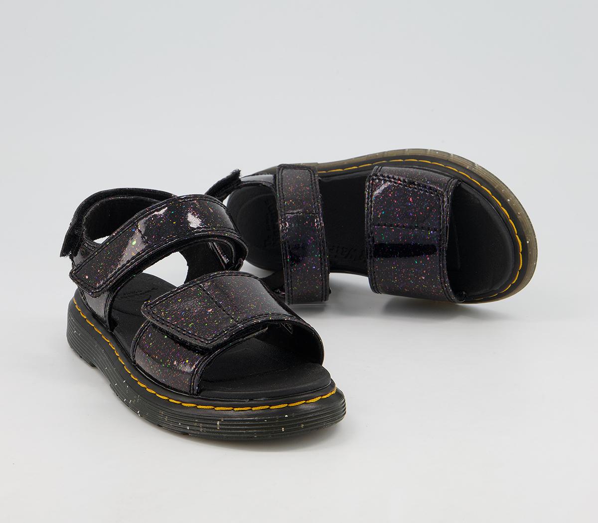 Dr. MartensRomi Junior SandalsPurple Cosmic Glitter