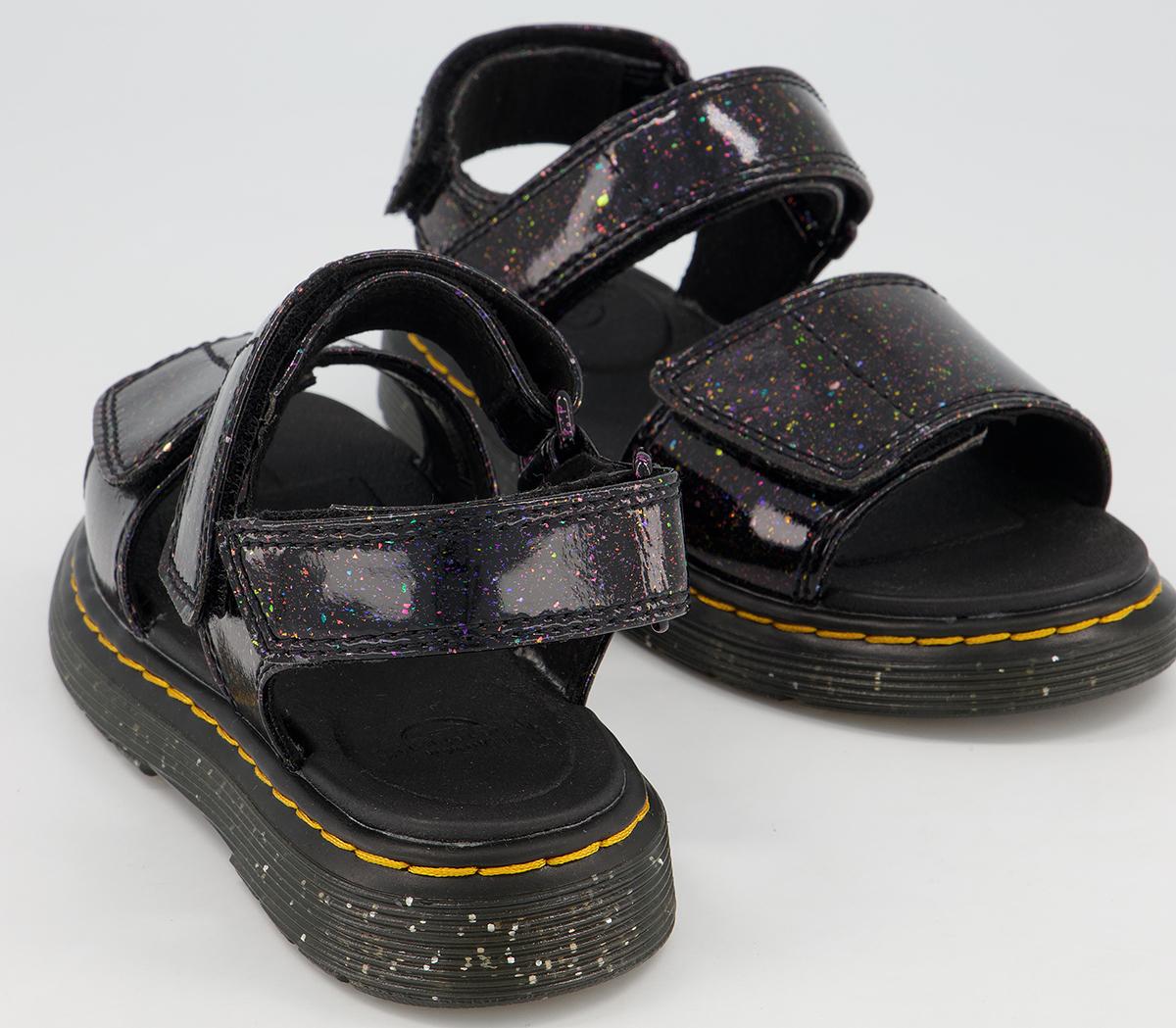 Dr. MartensRomi Junior SandalsPurple Cosmic Glitter