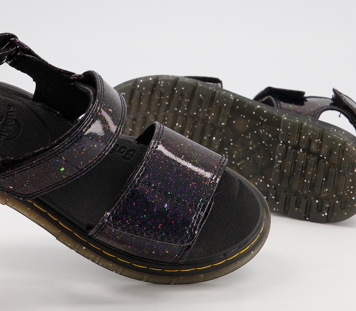 Dr. MartensRomi Junior SandalsPurple Cosmic Glitter