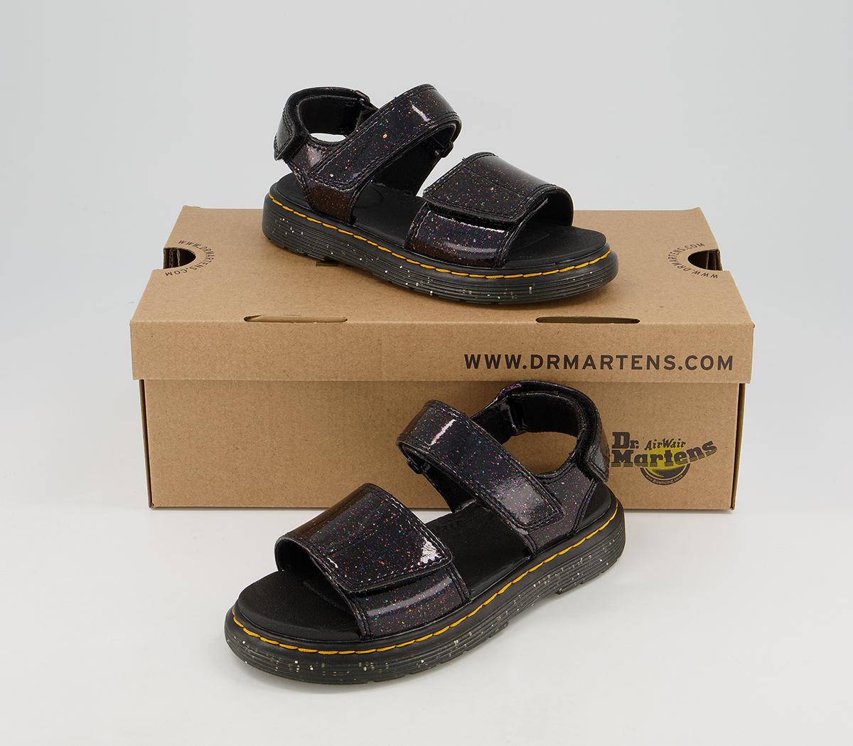 Dr. MartensRomi Junior SandalsPurple Cosmic Glitter