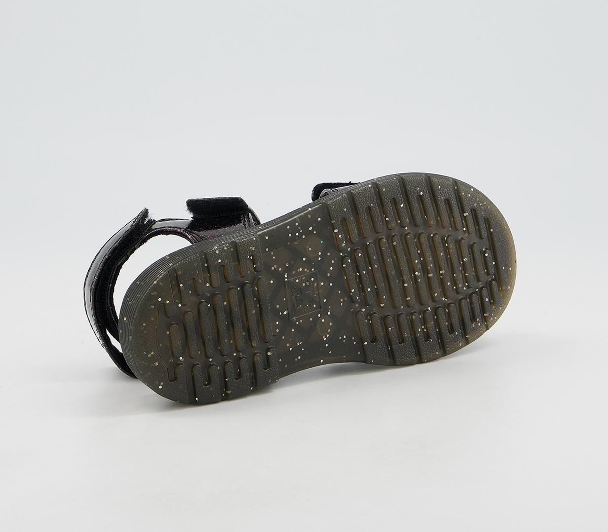 Dr. MartensRomi Junior SandalsPurple Cosmic Glitter