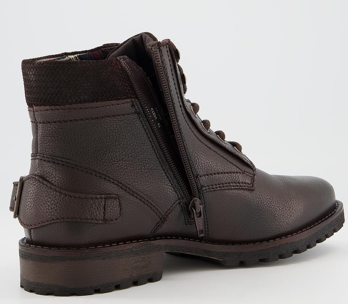 Office Bradford Boots Office Bradford Boots Brown Grain Leather