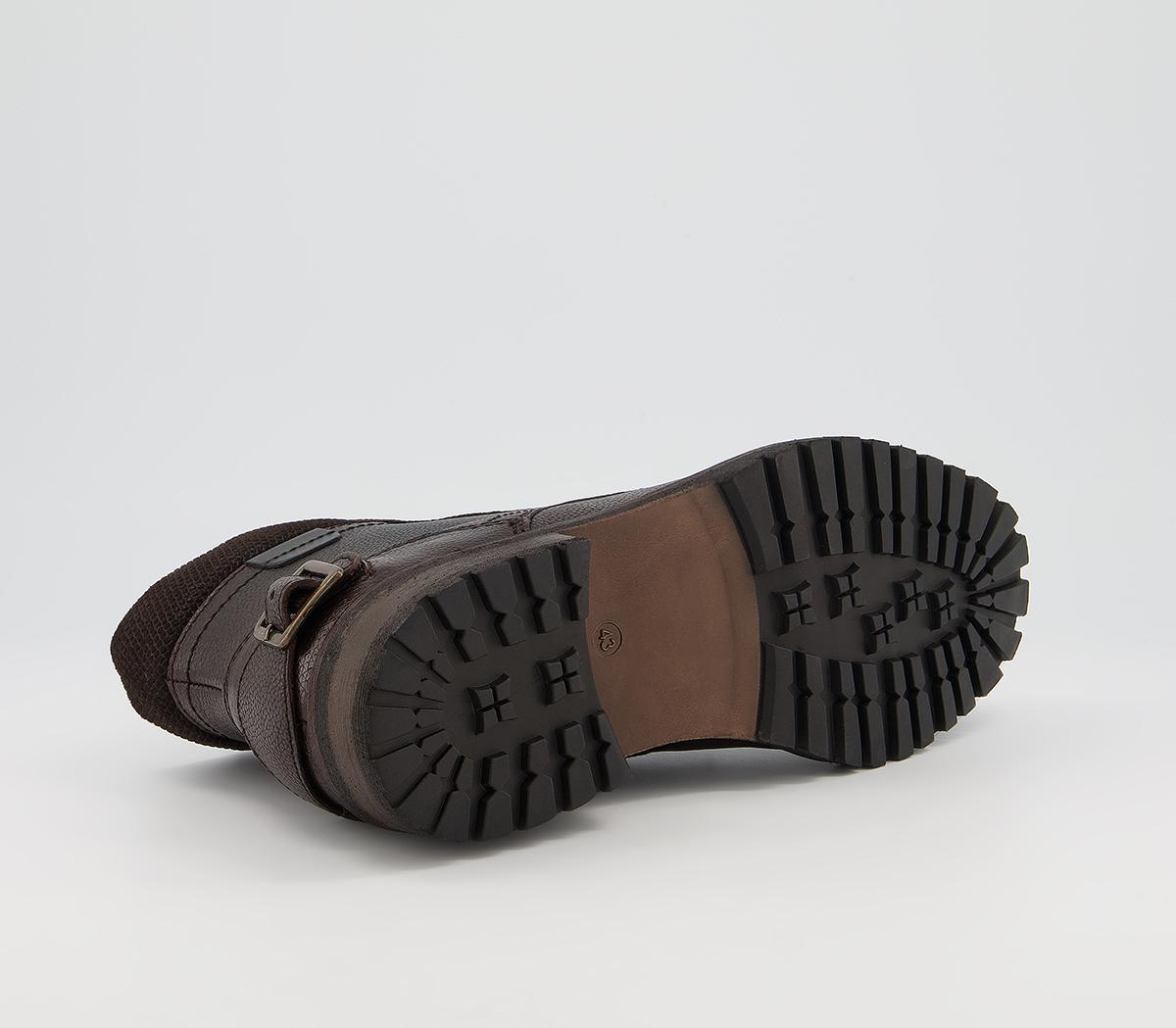 Office Bradford Boots Office Bradford Boots Brown Grain Leather