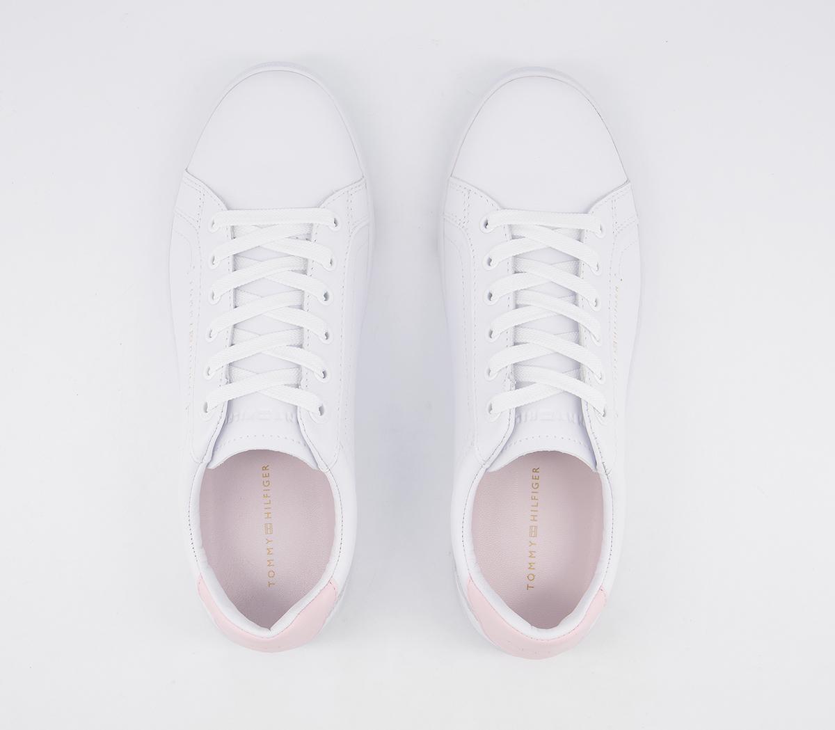 Tommy Hilfiger Court Sneakers Tommy Hilfiger Court Sneakers White Light Pink
