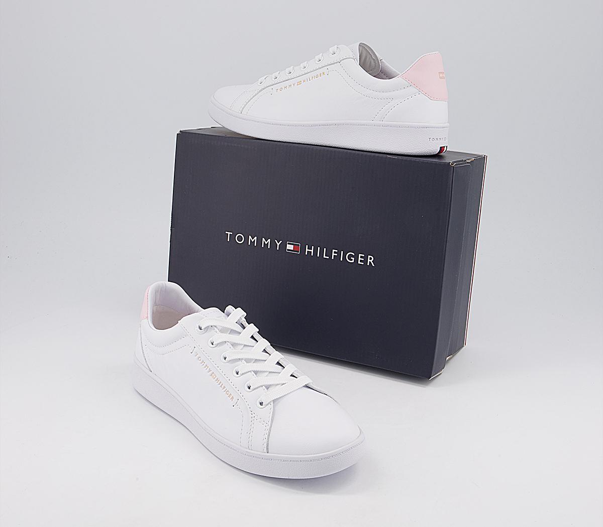 Tommy Hilfiger Court Sneakers Tommy Hilfiger Court Sneakers White Light Pink