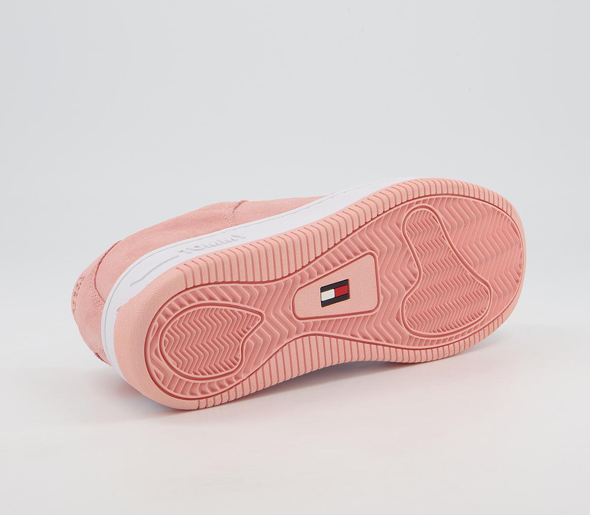 Tommy Hilfiger Basket Sneakers Pink - Women's Trainers