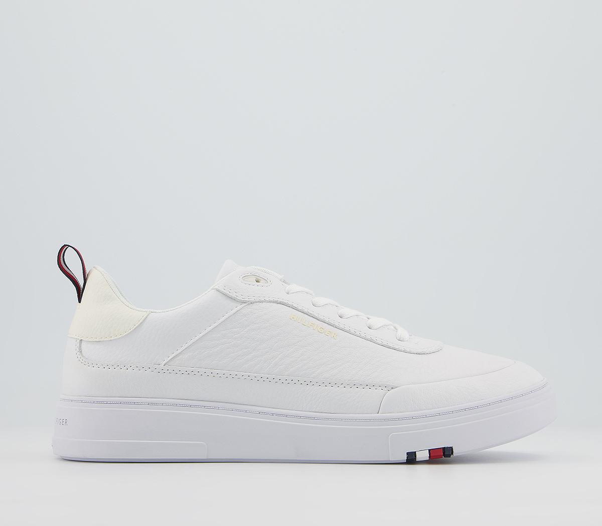Tommy HilfigerModern Cupsole Leather TrainersWhite
