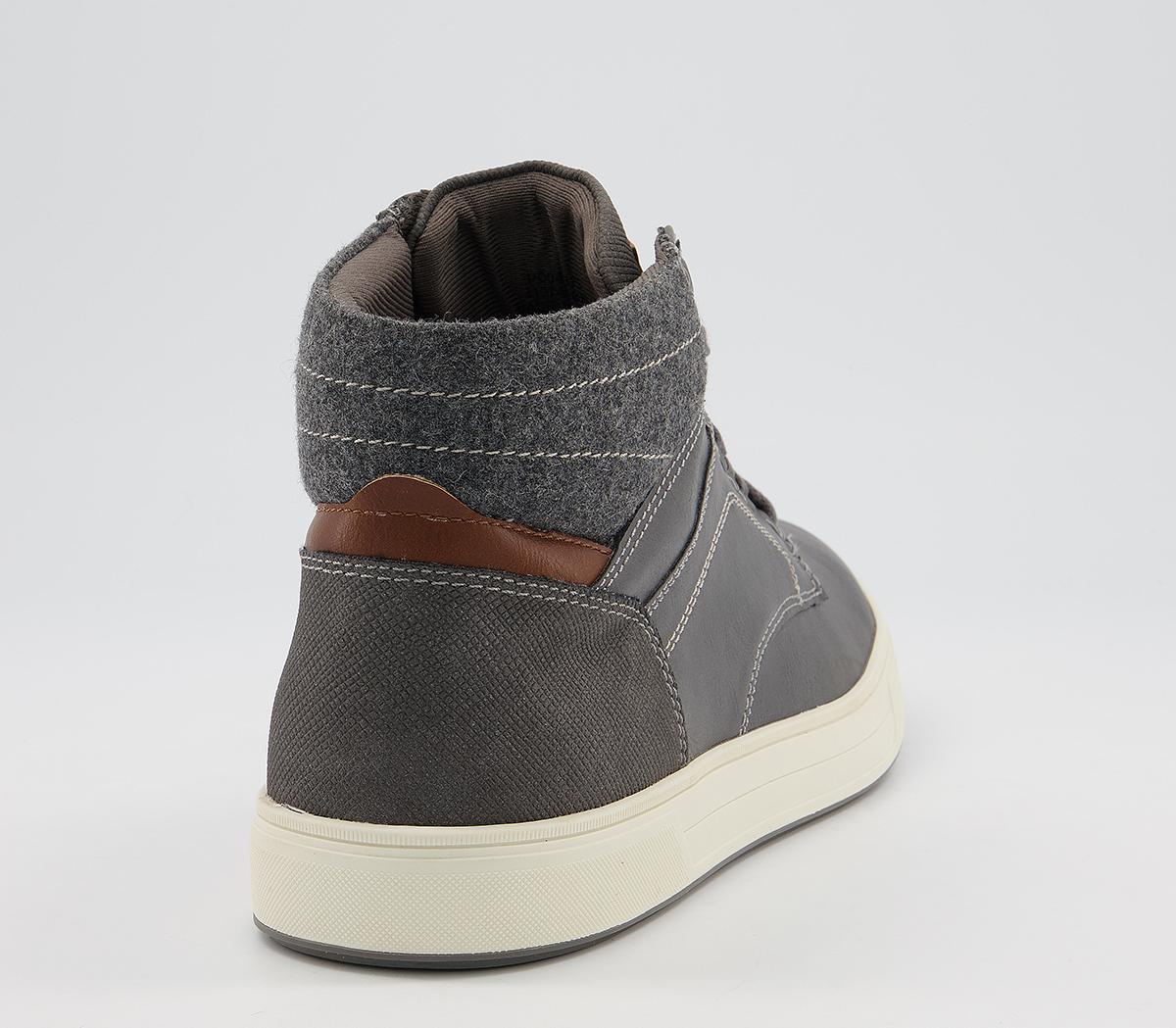 OFFICECheers Hi Top TrainersGrey