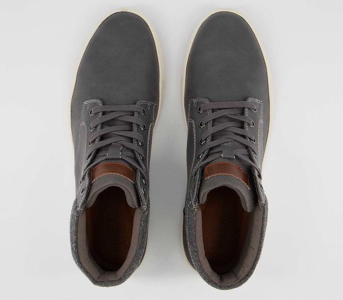 OFFICECheers Hi Top TrainersGrey