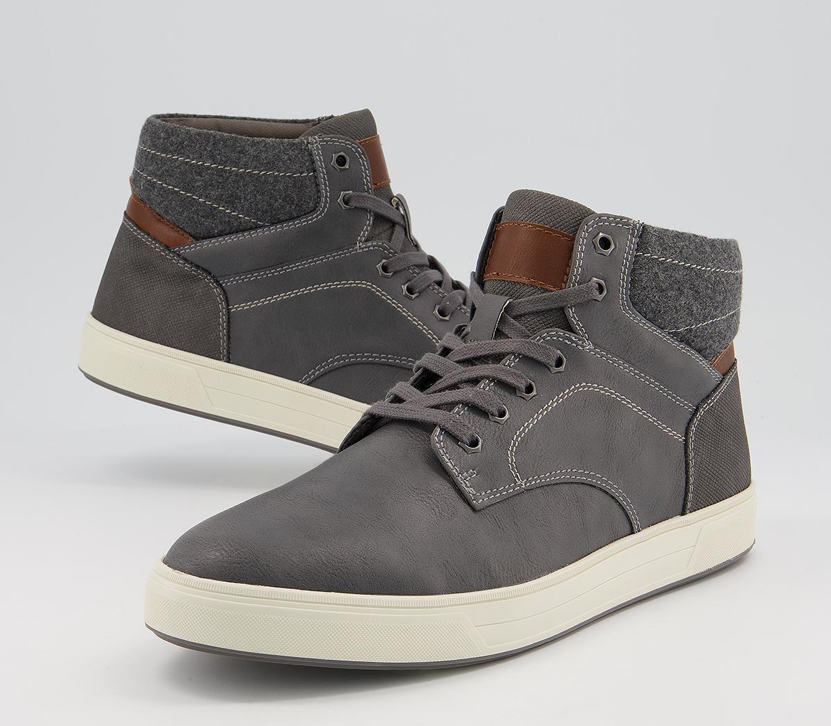 OFFICECheers Hi Top TrainersGrey