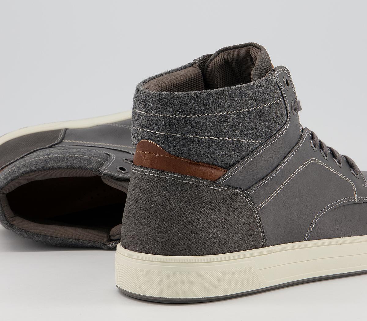 OFFICECheers Hi Top TrainersGrey