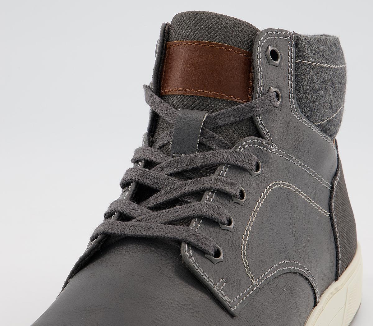 OFFICECheers Hi Top TrainersGrey