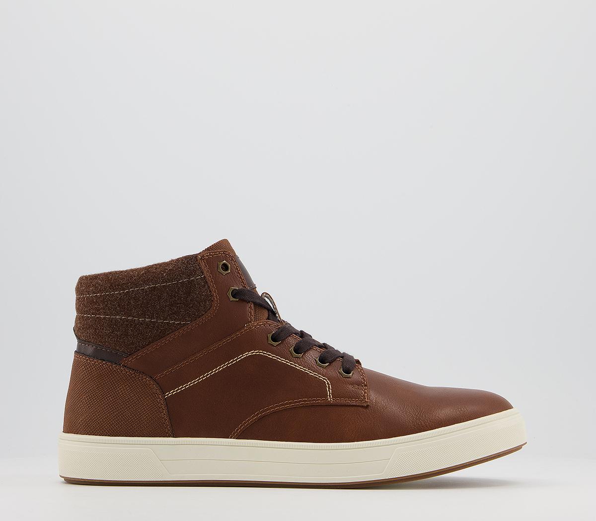 Mens tan deals high tops