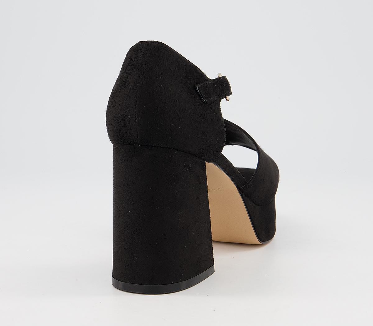 mid platform heels