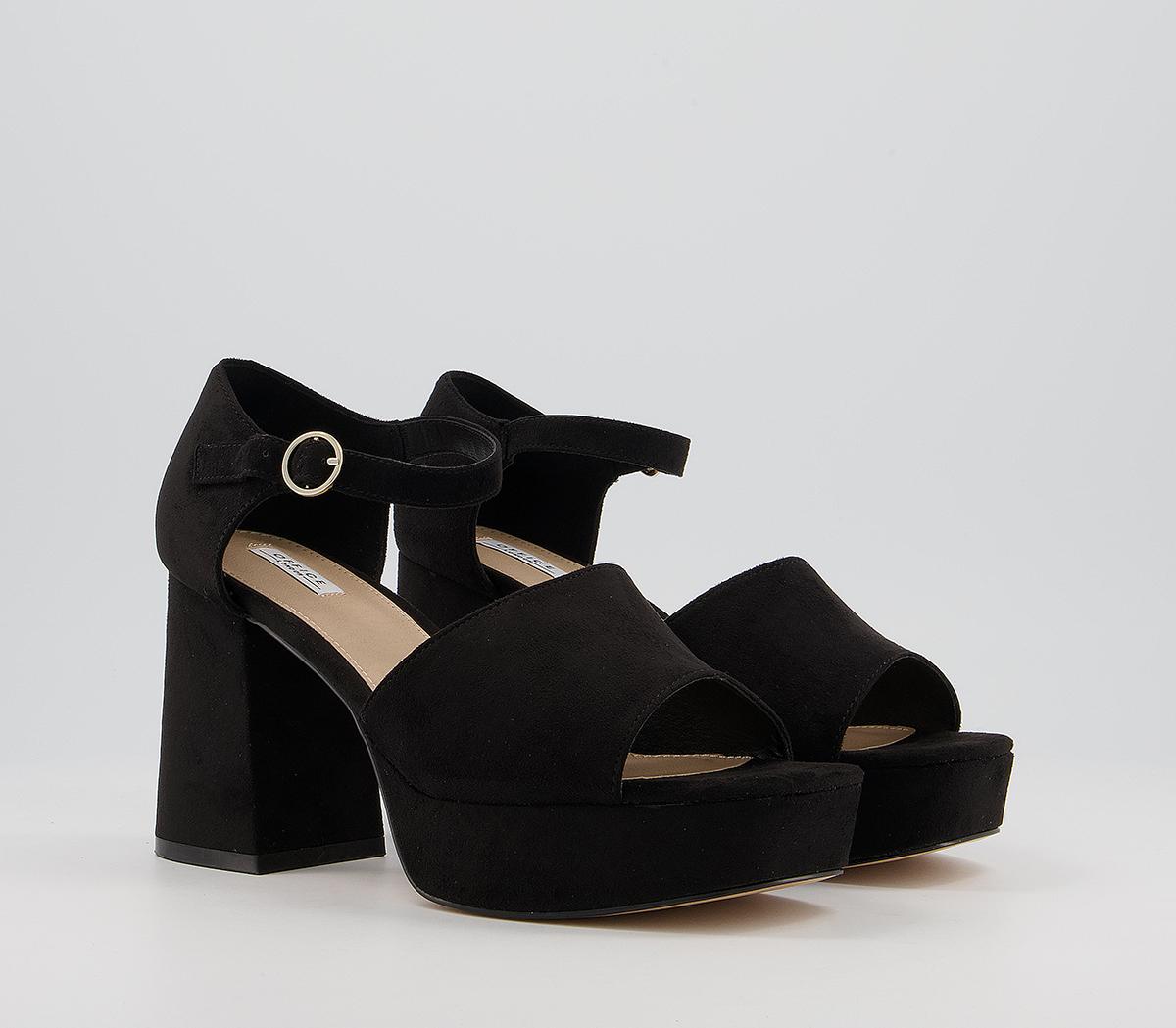 mid platform heels