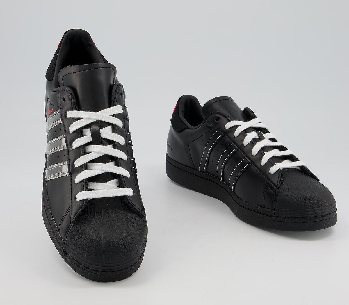 adidas Superstar Pleasures Trainers Pleasures Core Black - Women's Trainers