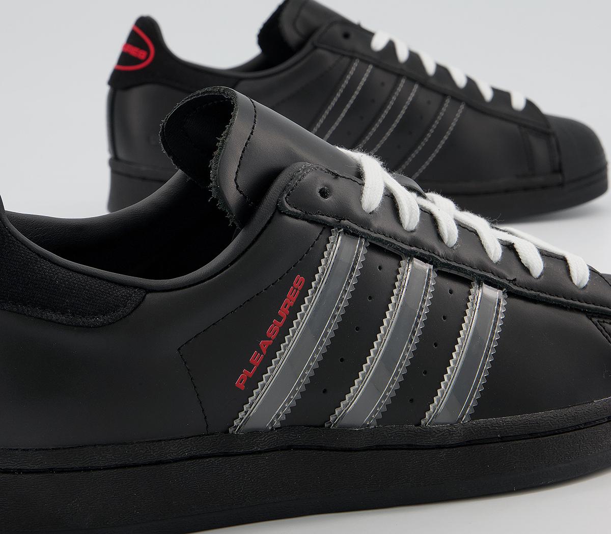 adidas Superstar Pleasures Trainers Pleasures Core Black - Women's Trainers