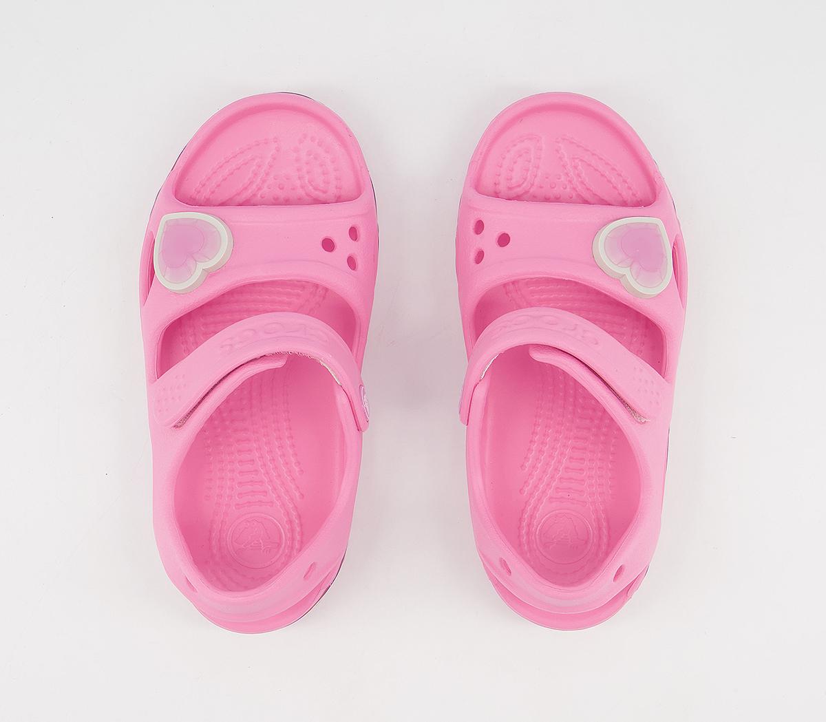 Crocs Crocs Funlab Kids Sandals Crocs Crocs Funlab Kids Sandals Pink Lemonade Rainbow Heart