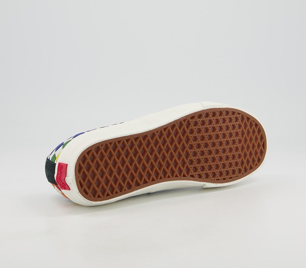 Vans Vault Authentic Vlt Lx Trainers Vans Vault Authentic Vlt Lx Trainers Pride Woven Rainbow