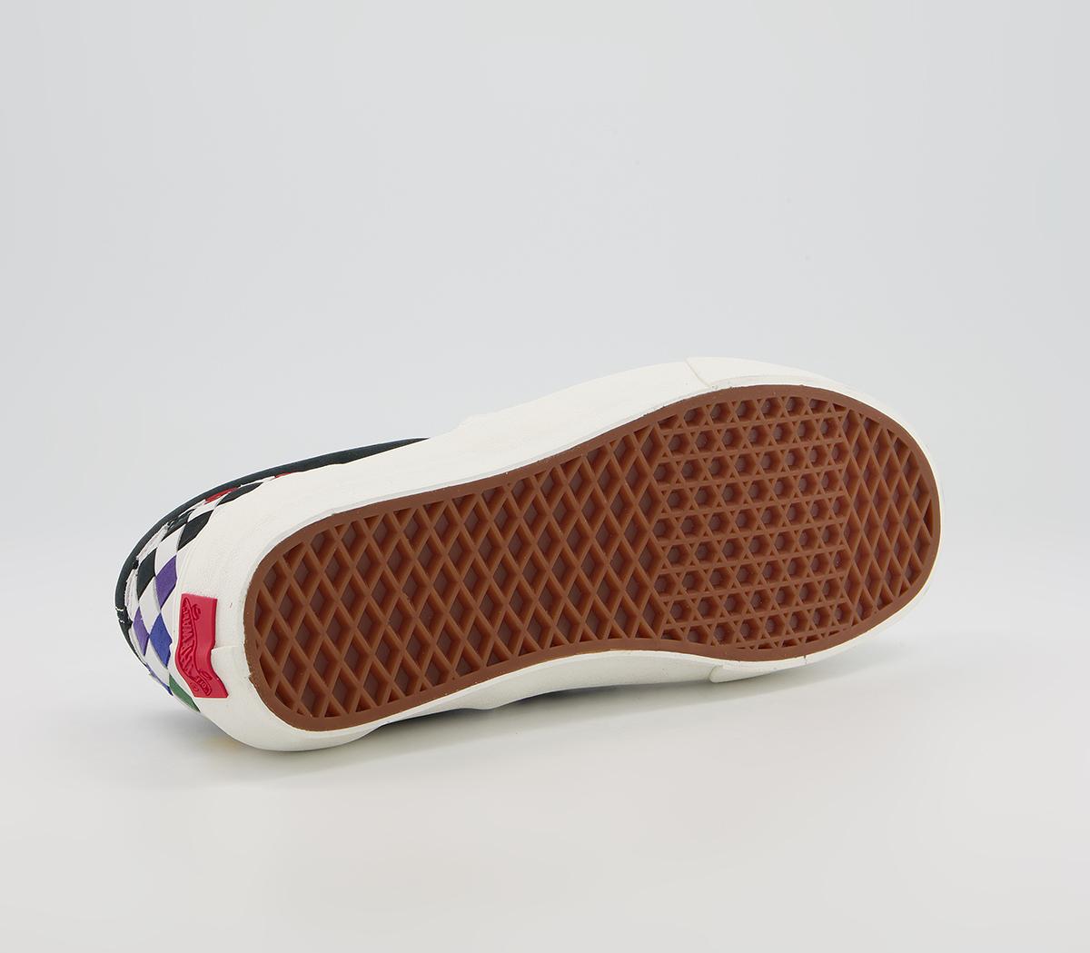 Vans Vault Classic Slip On Vlt Lx Trainers Vans Vault Classic Slip On Vlt Lx Trainers Pride Woven Rainbow