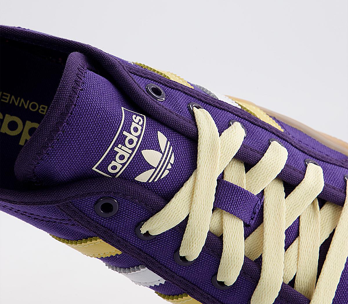 adidas Consortium Wales Bonner Nizza Lo Trainers Unity Purple Glaze Cream White - Women's Trainers