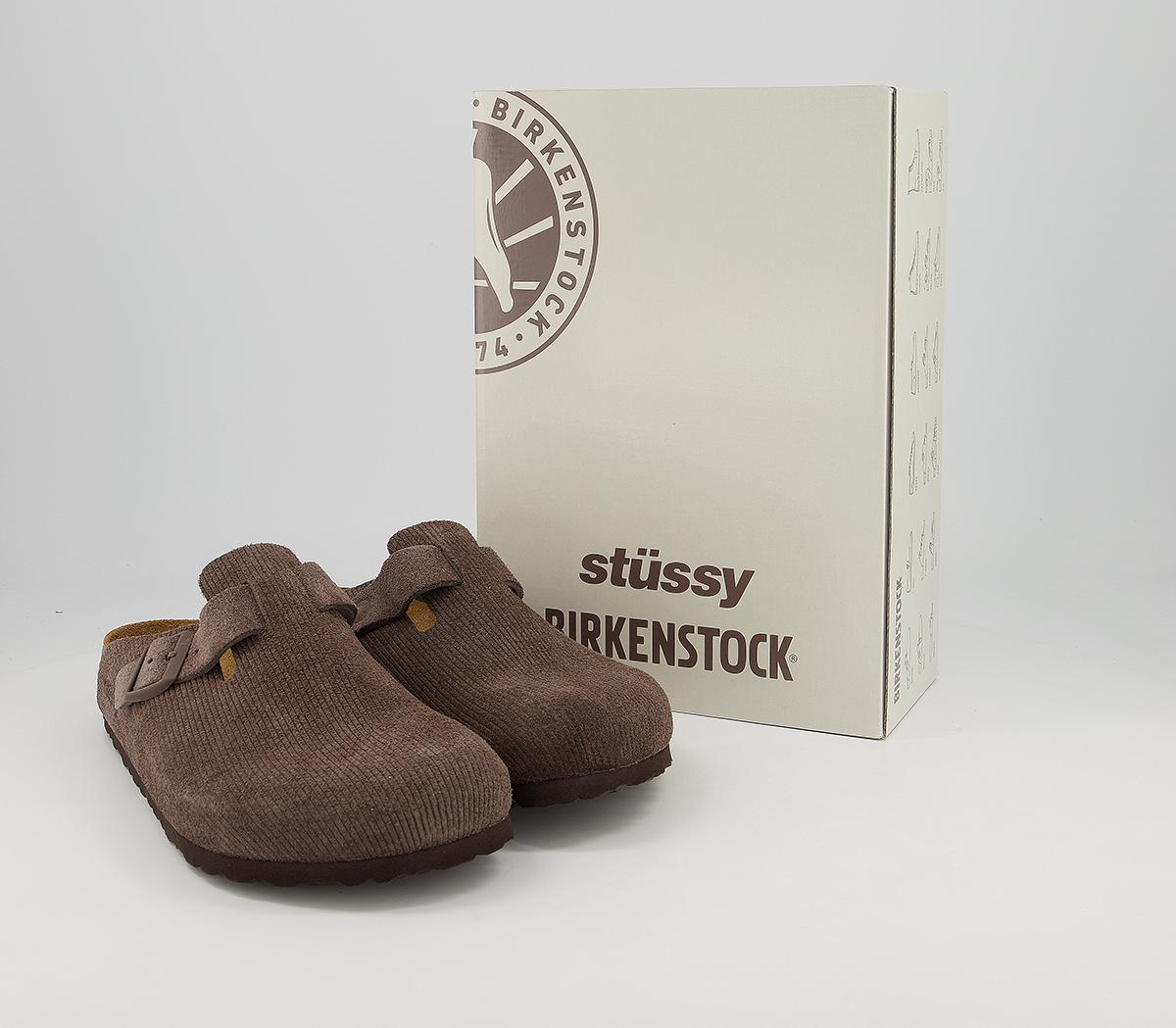 BIRKENSTOCK Stussy Boston Anthracite Men's Casual Shoes