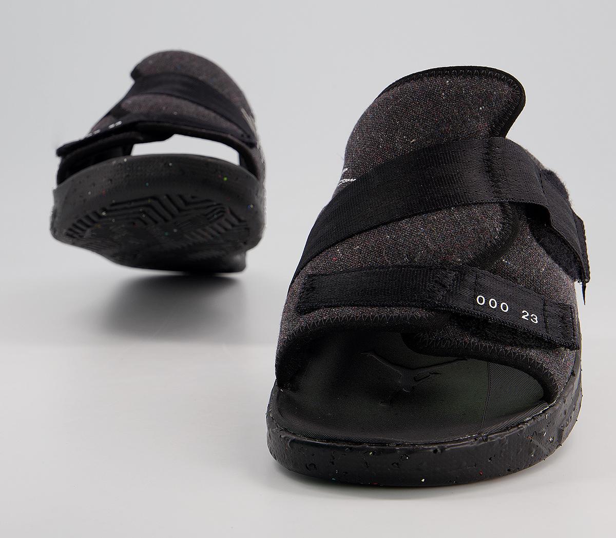 Jordan Jordan Crater Slide Space Hippie Black - Men's Sandals