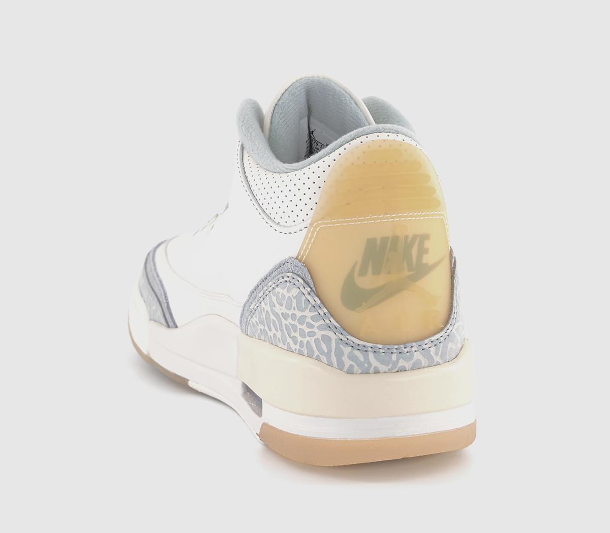 JordanJordan 3 TrainersCraft Ivory Grey Mist Cream