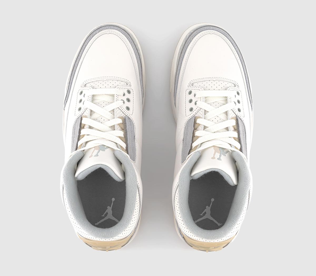 JordanJordan 3 TrainersCraft Ivory Grey Mist Cream