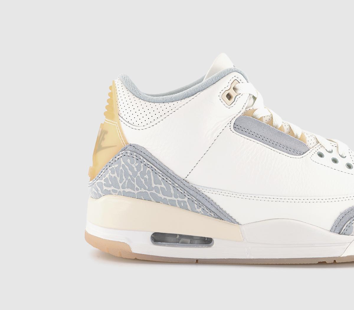 JordanJordan 3 TrainersCraft Ivory Grey Mist Cream