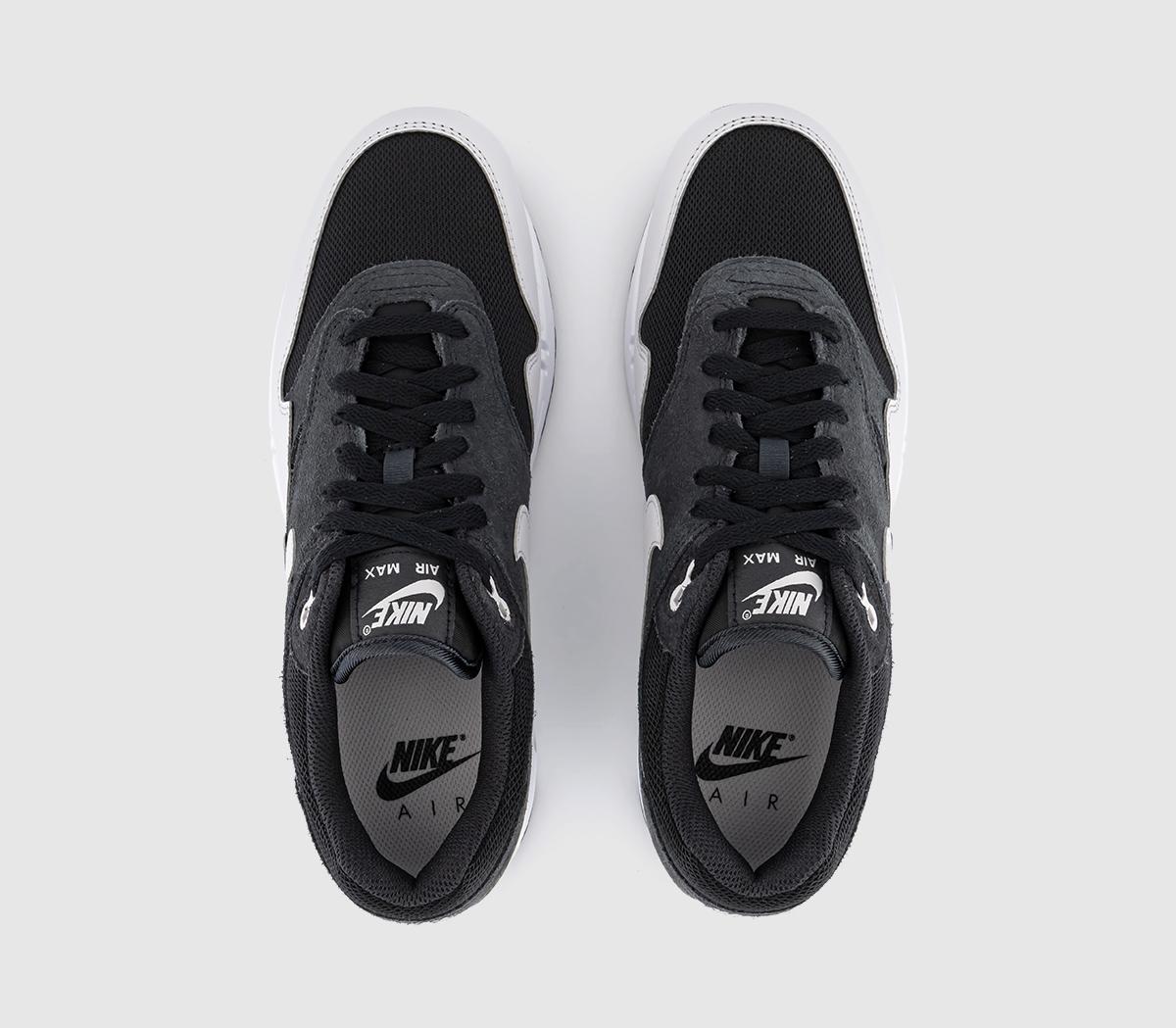 NikeAir Max 1 TrainersOff Noir Vast Grey White Black