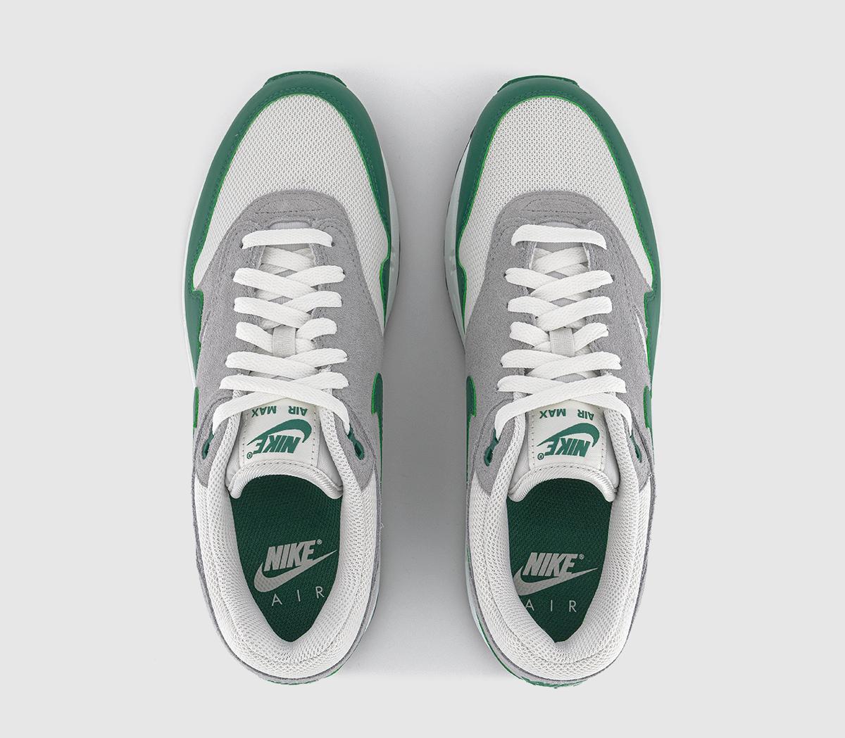 NikeAir Max 1 TrainersPlatinum Tint Evergreen Aura