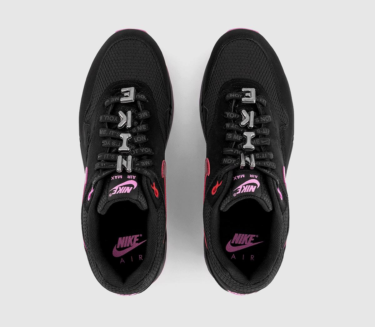 nike hitam pink