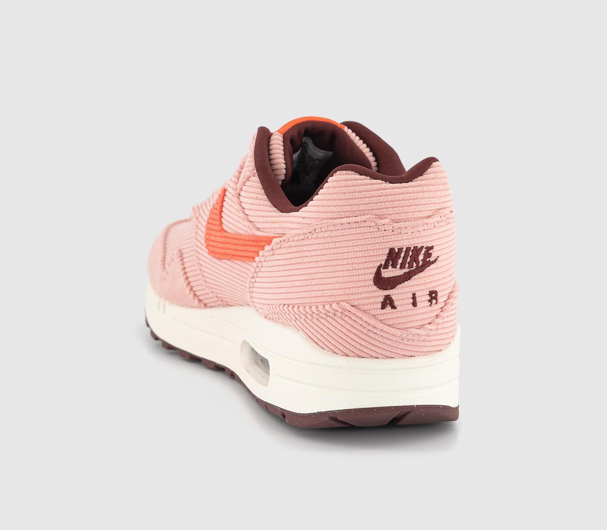 NikeAir Max 1 TrainersCoral Stardust Bright Coral Oxen Brown Sail Amber