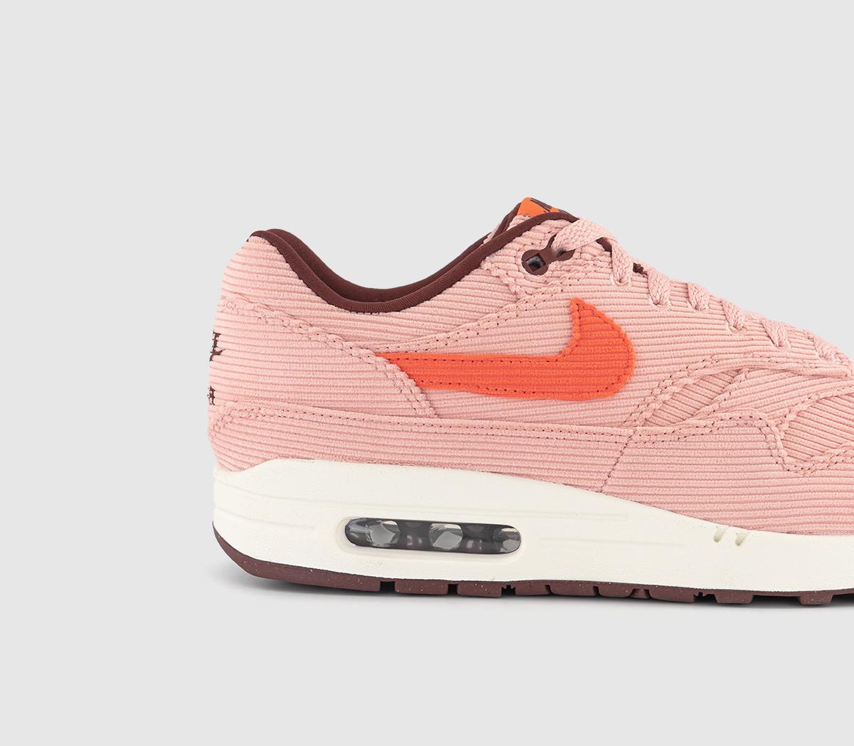 NikeAir Max 1 TrainersCoral Stardust Bright Coral Oxen Brown Sail Amber