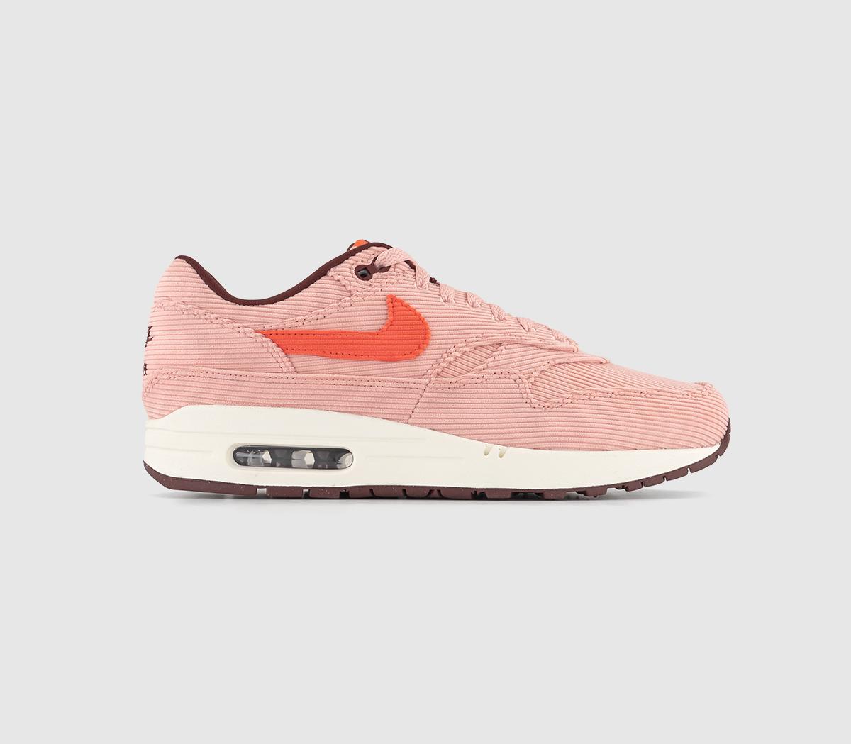 NikeAir Max 1 TrainersCoral Stardust Bright Coral Oxen Brown Sail Amber
