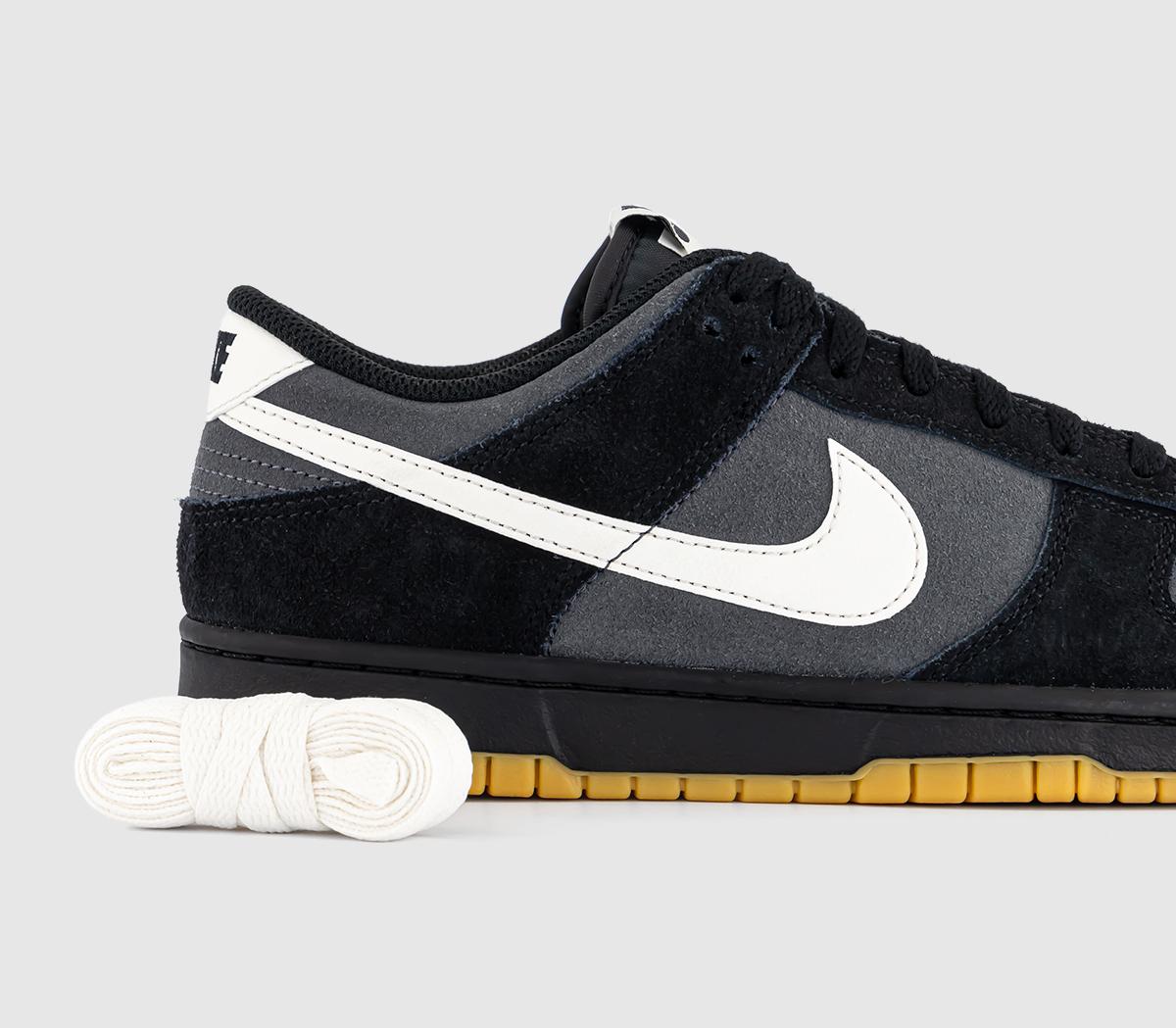 NikeNike Dunk Low Retro SE TrainersBlack Pale Ivory Anthracite