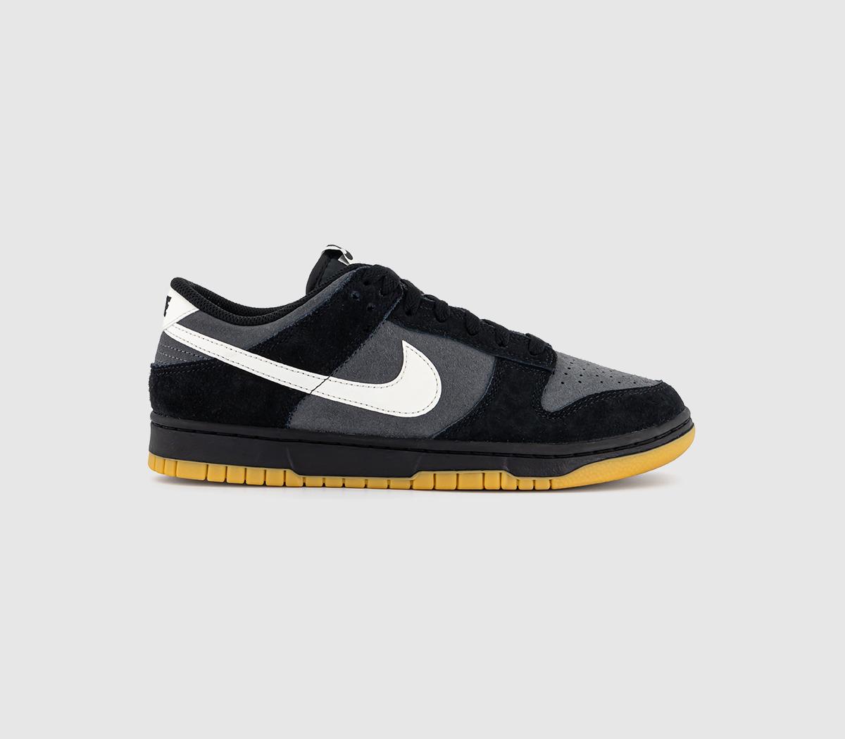 Nike Dunk Low Retro SE Trainers Black Pale Ivory Anthracite, 6 EU40