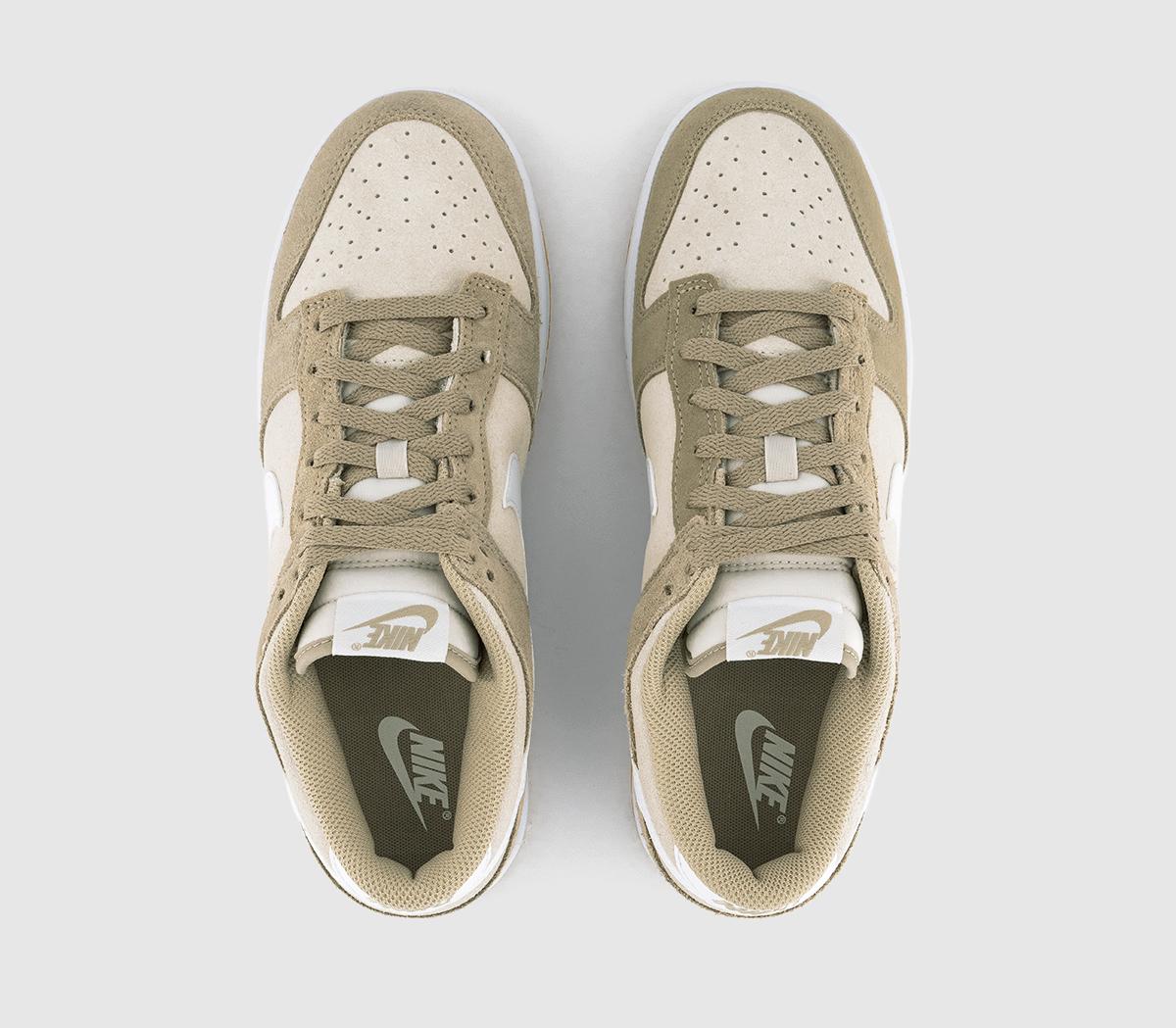 NikeNike Air Rubber Dunk TrainersPale Ivory White Light Orewood Brown