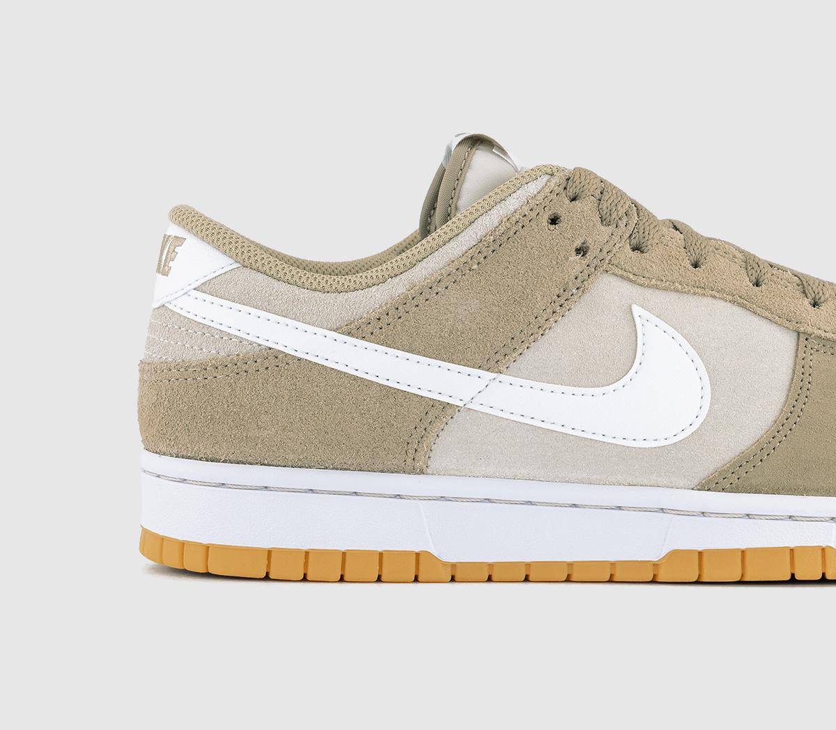 NikeNike Air Rubber Dunk TrainersPale Ivory White Light Orewood Brown