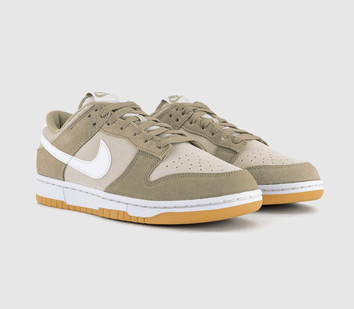 NikeNike Air Rubber Dunk TrainersPale Ivory White Light Orewood Brown